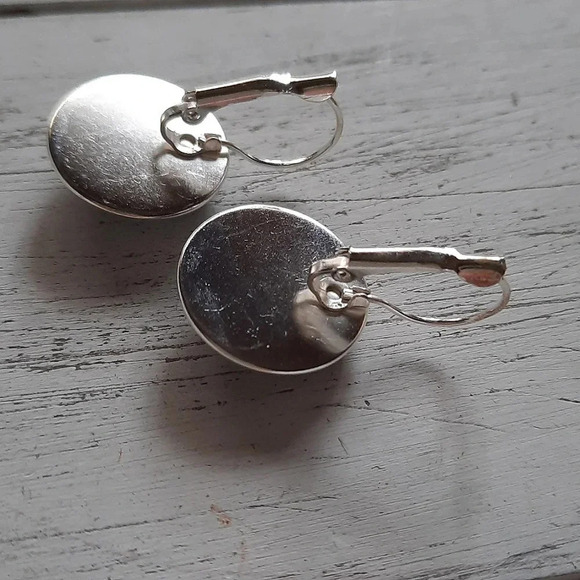 Crescent Moon Fairy Hook Earrings - Picture 2 of 2